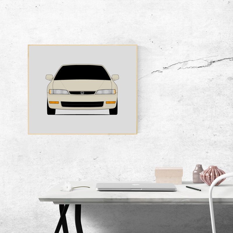 Honda Accord (1996-1998) 5th Generation Poster
