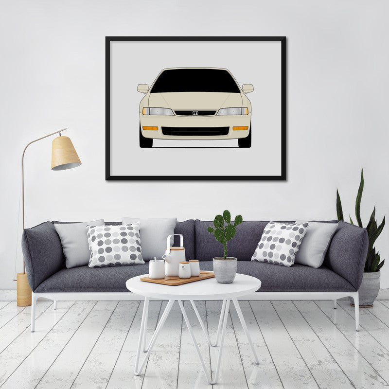 Honda Accord (1996-1998) 5th Generation Poster
