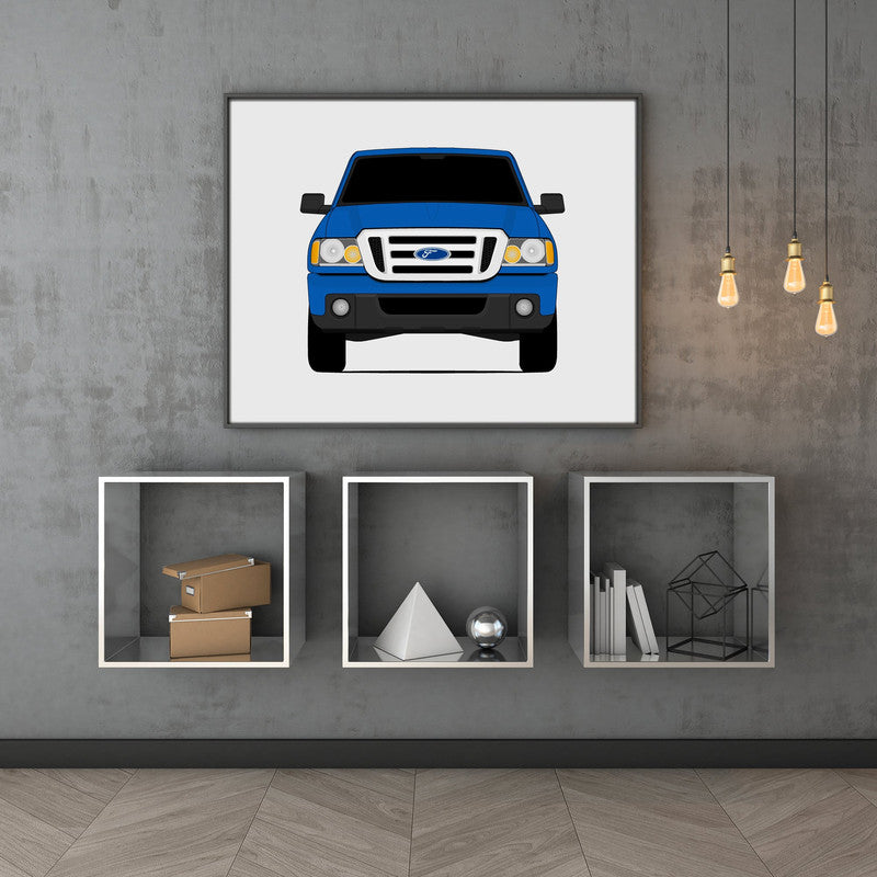 Ford Ranger (2006-2011) 3rd Generation Poster