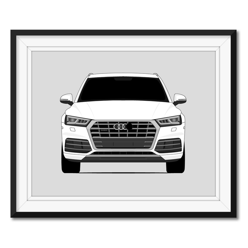 Audi Q5 Type 80A (2017-Present) 2nd Generation Poster