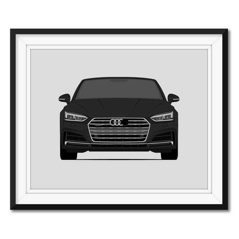 Audi A5 (Convertible) (8W6) (2018-Present) 2nd Generation Poster