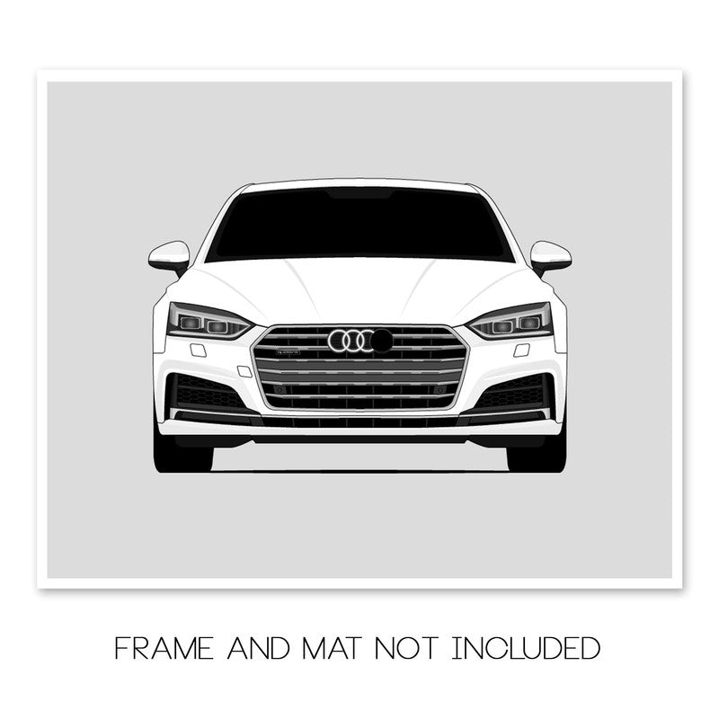 Audi A5 (8W6) (2018-Present) 2nd Generation Poster