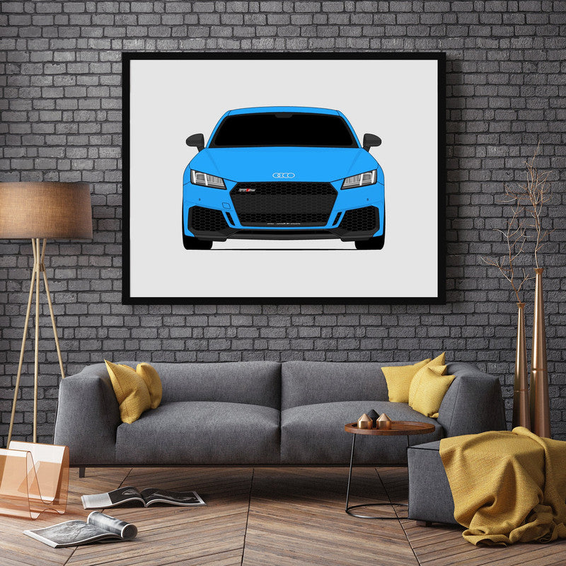 Audi TT RS Coupe (2020-2023) MK3 3rd GEN Facelift Poster