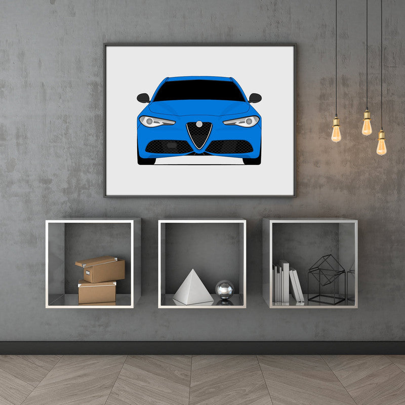 Alfa Romeo Giulia Ti Sport 952 (2016-Present) Poster