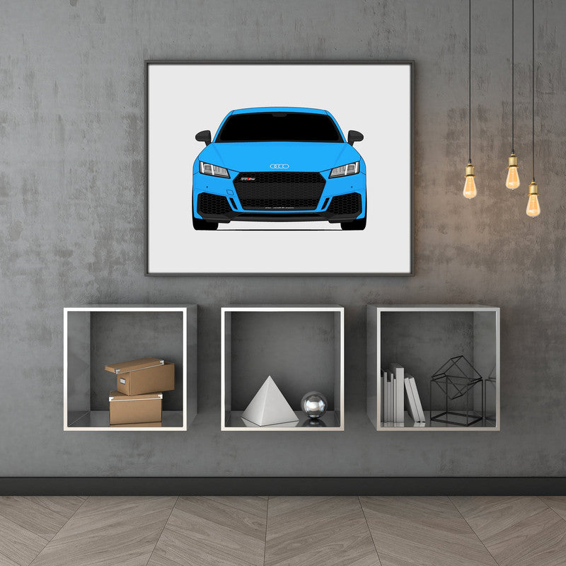 Audi TT RS Coupe (2020-2023) MK3 3rd GEN Facelift Poster