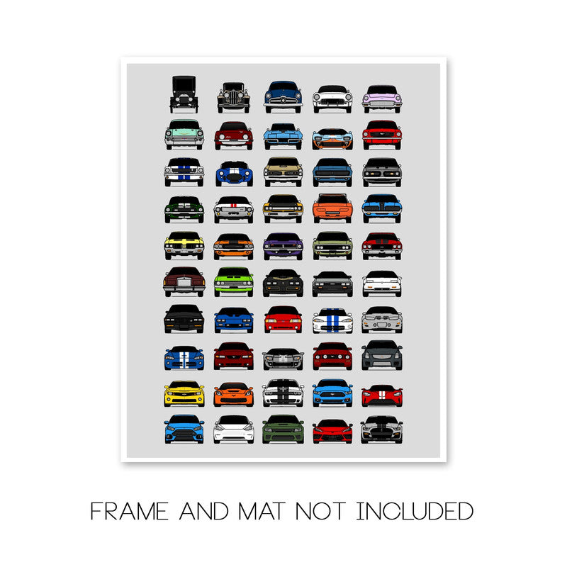 50 Iconic American Cars (Best 50 Cars)