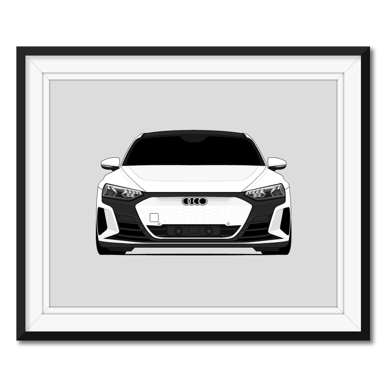 Audi RS E-tron GT (2021-Present) Poster