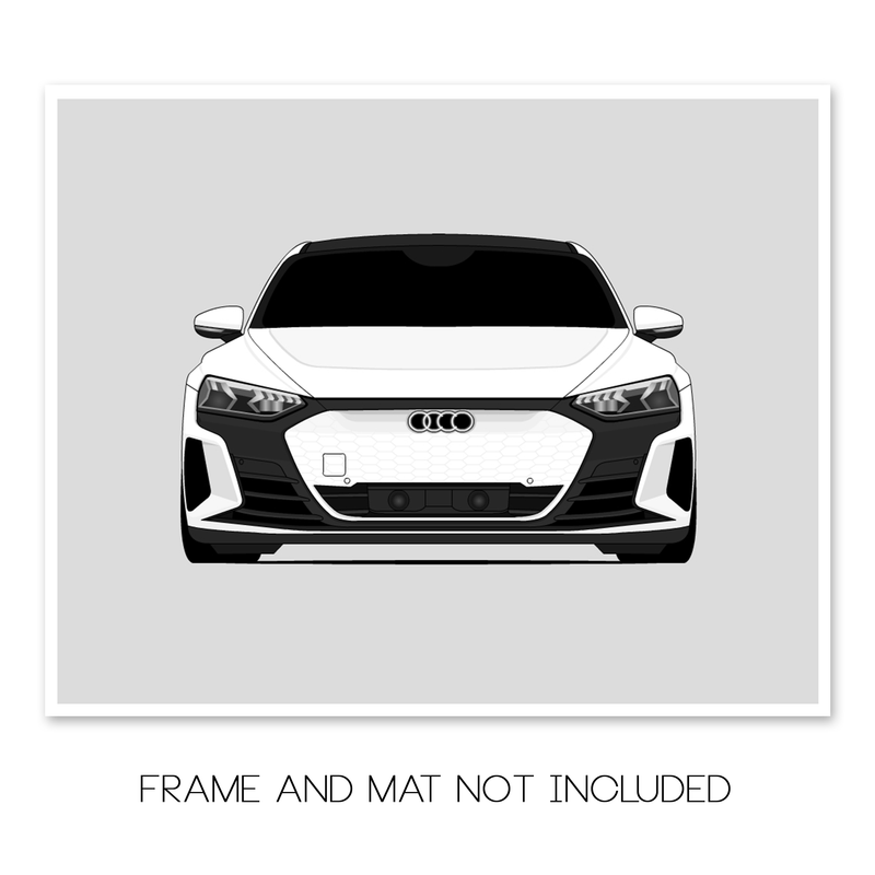 Audi RS E-tron GT (2021-Present) Poster