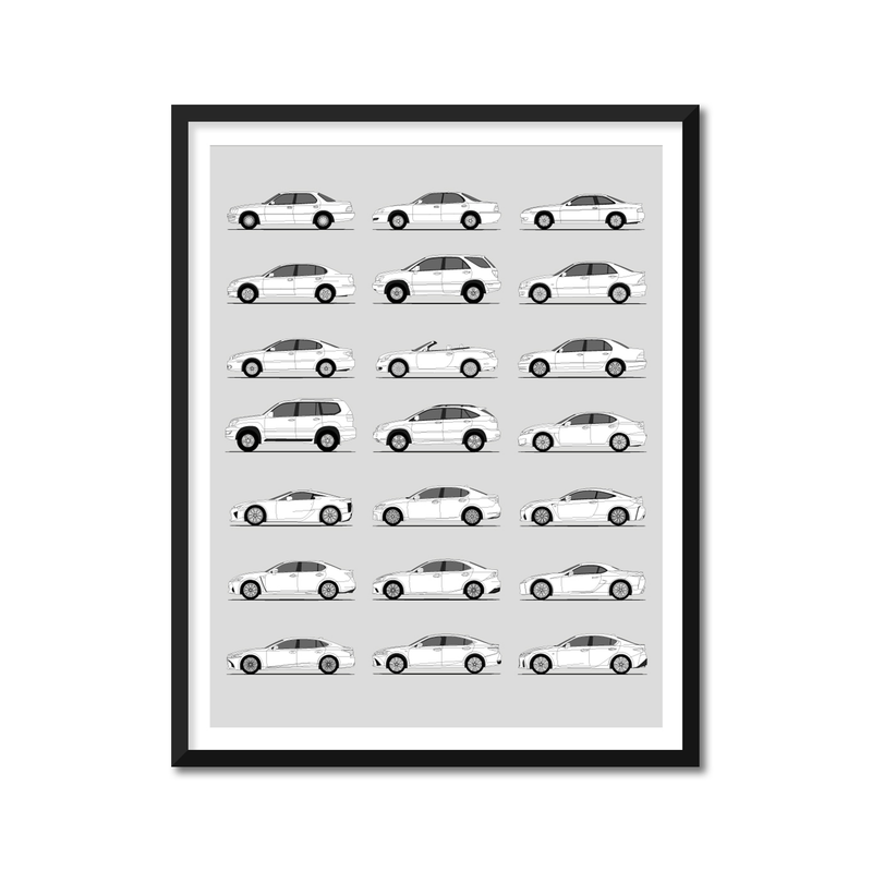 Lexus Generations (Side Profile)