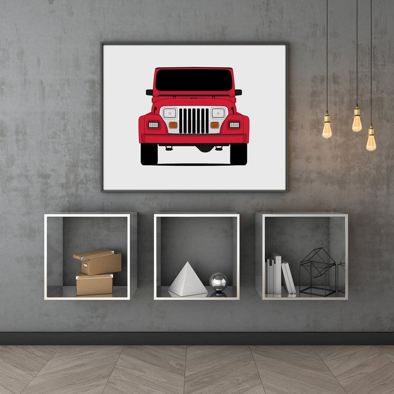 Jeep Wrangler YJ Renegade (1990-1994) 1st Generation Poster