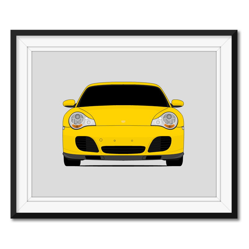 Porsche 911 Turbo (2001-2005) 996 Poster