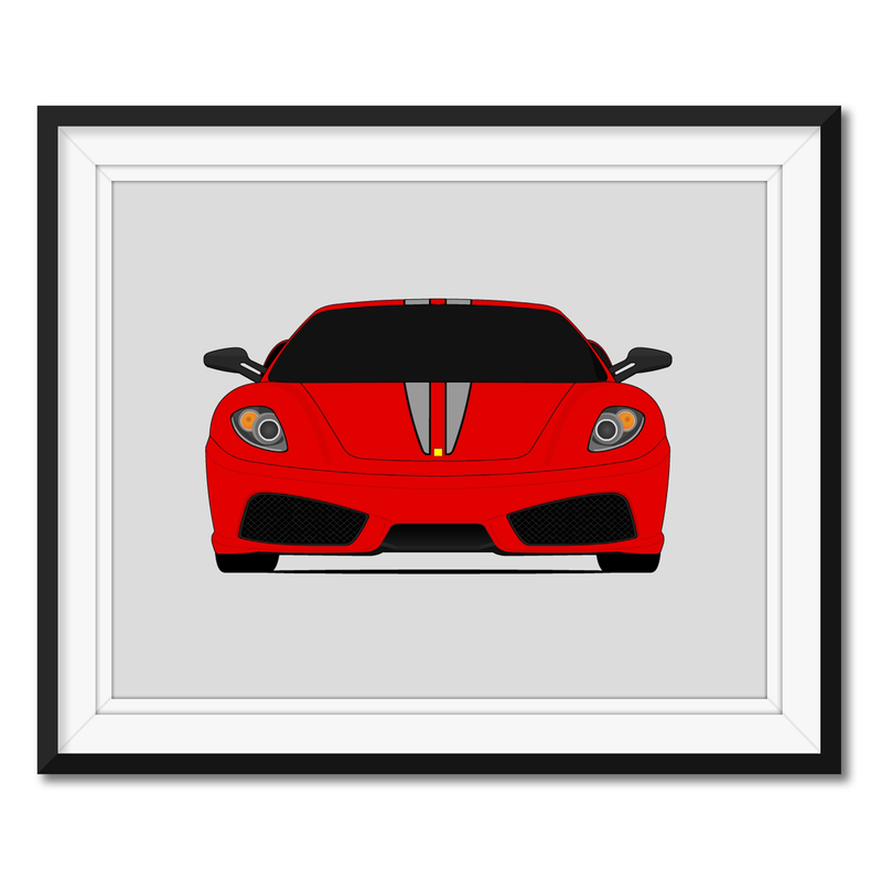 Ferrari F430 Scuderia (2007-2009) Poster
