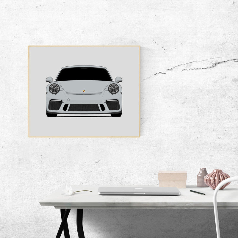 Porsche 911 GT3 (2017-2019) 991.2 Poster