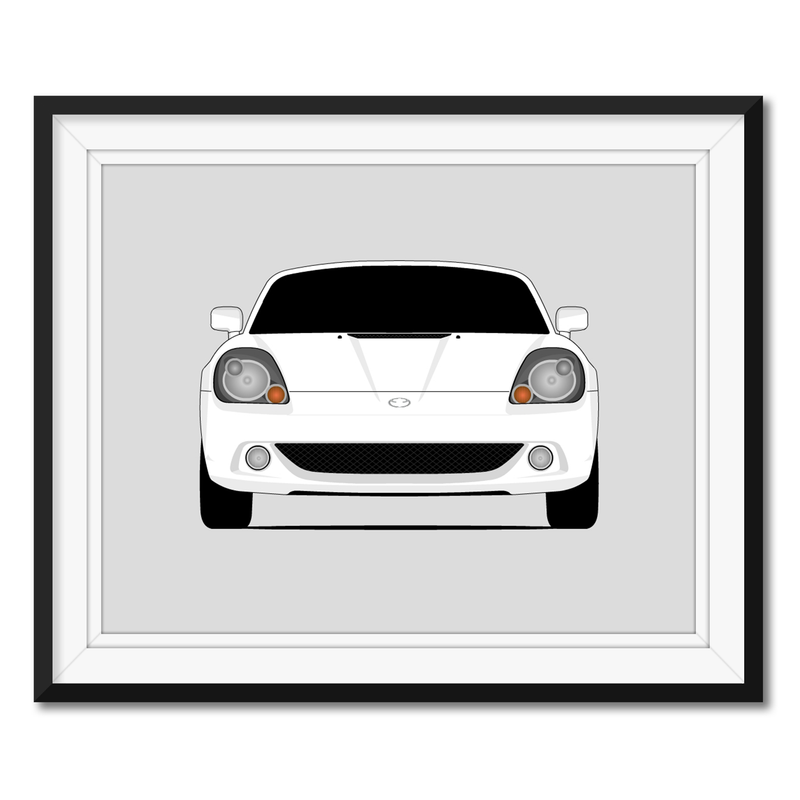 Toyota MR2 ZZW30 (1999-2001) 3rd Generation W30 Poster
