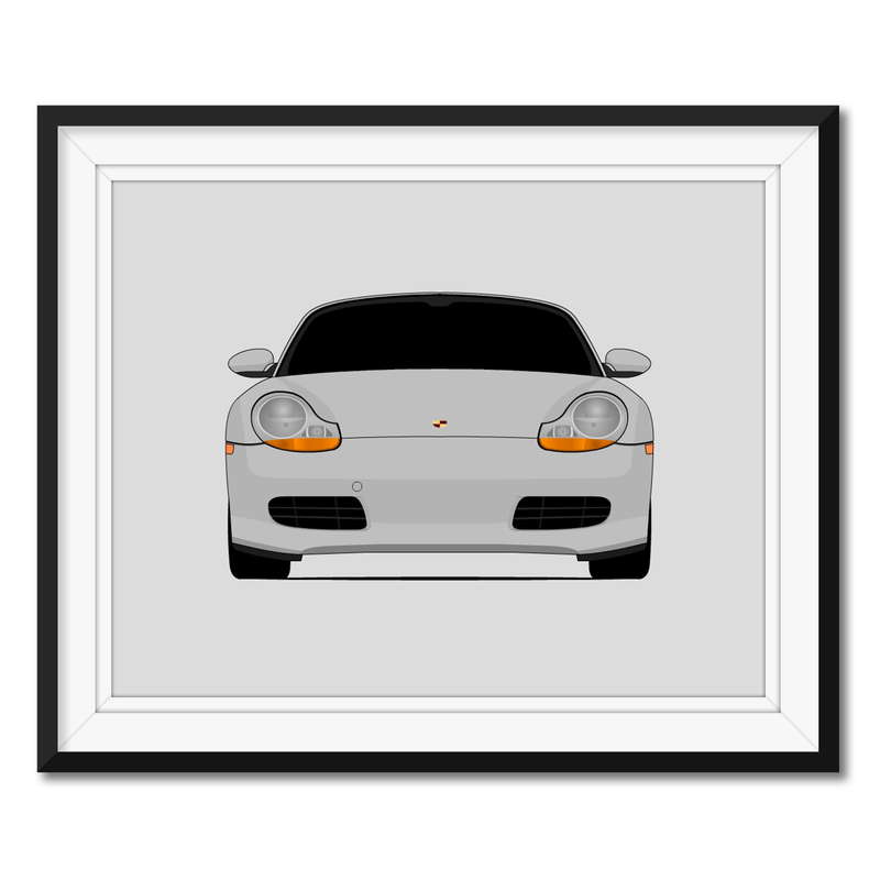 Porsche Boxster 986 (1996-2001) Poster