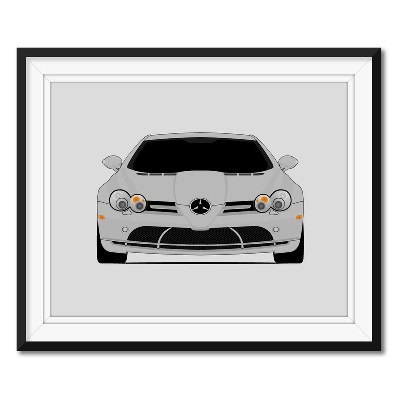 Mercedes-Benz SLR McLaren (2004-2009) Poster