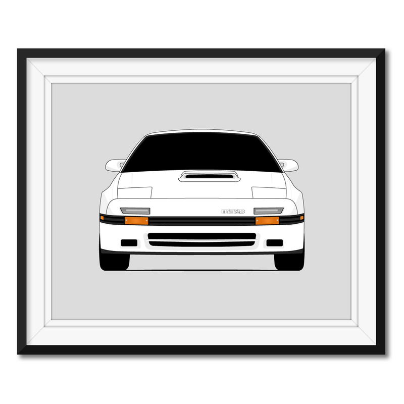 Mazda RX-7 FC (1985-1988) Poster