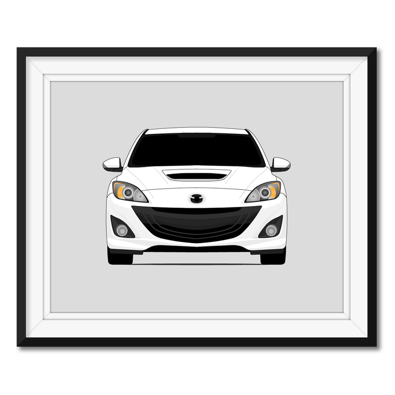 Mazda 3 BL (2010-2013) 2nd Generation Poster