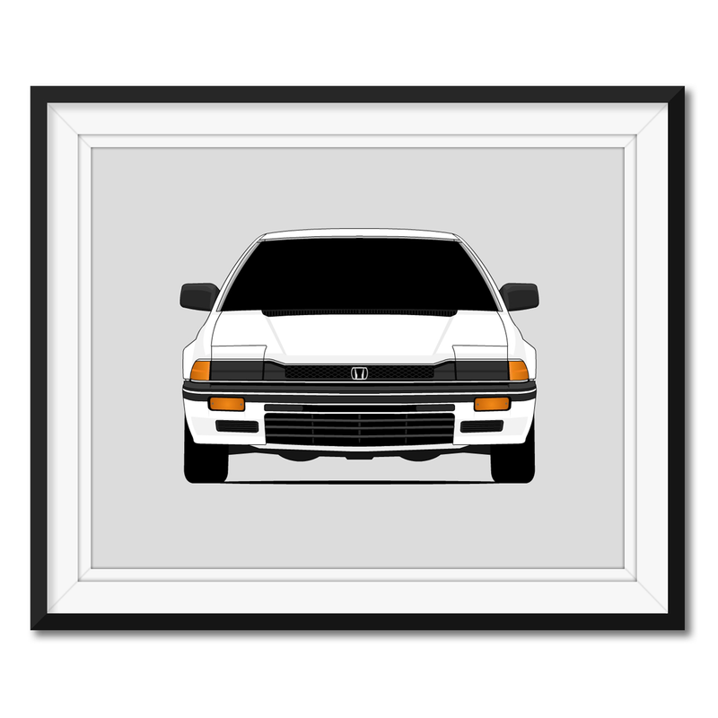 Honda Prelude (1982-1987) 2nd Generation Poster