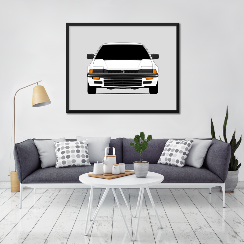 Honda Prelude (1982-1987) 2nd Generation Poster