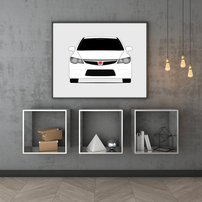 Honda Civic Type R FD2 (2007-2011) Gen 3 Poster