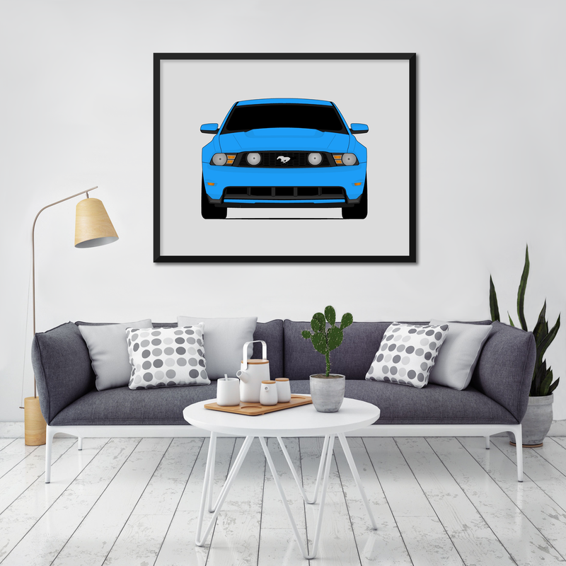 Ford Mustang GT (2010-2012) S197 II Poster