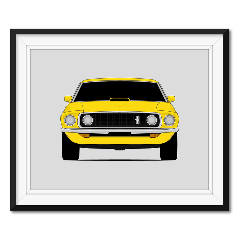 Ford Mustang (1969) Poster