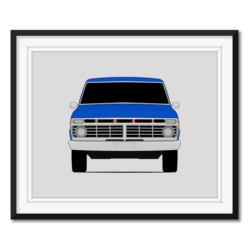 Ford F-100 (1973-1977) 6th Generation Poster