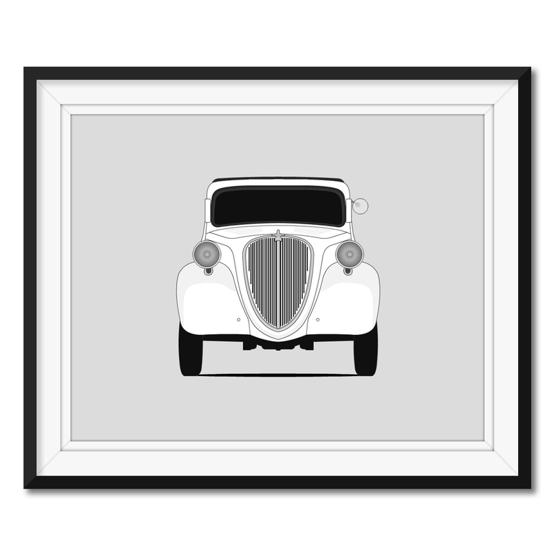 Fiat Topolino (1936-1955) Poster