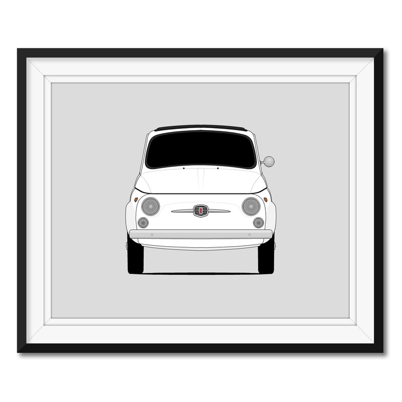 Fiat 500 Nuova Classic (1957-1975) Poster