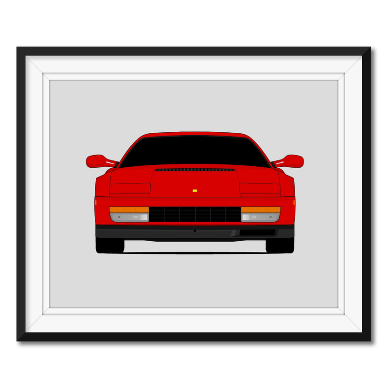 Ferrari Testarossa (1984-1996) Poster
