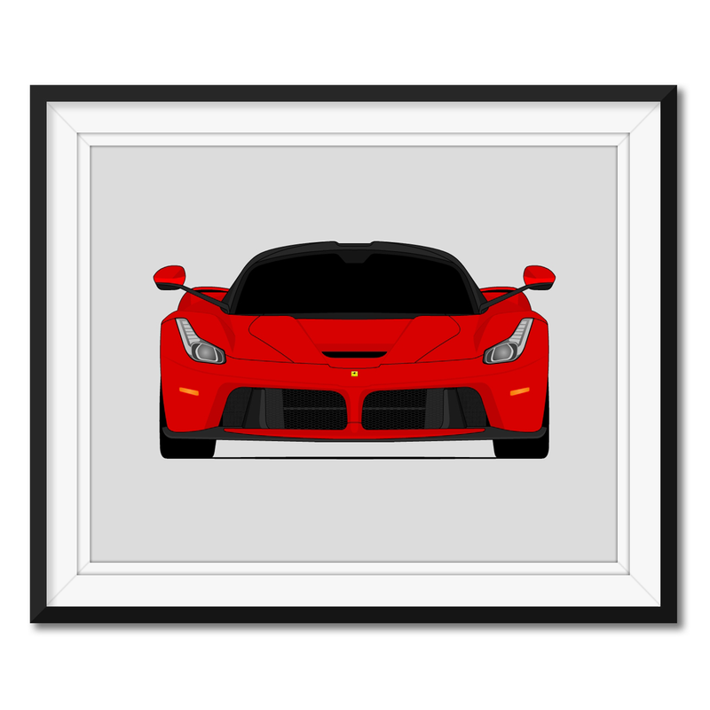 Ferrari LaFerrari (2013-2016) Poster