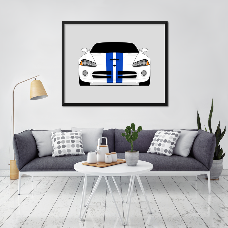 Dodge Viper ZB I (2003-2007) 3rd Generation Poster