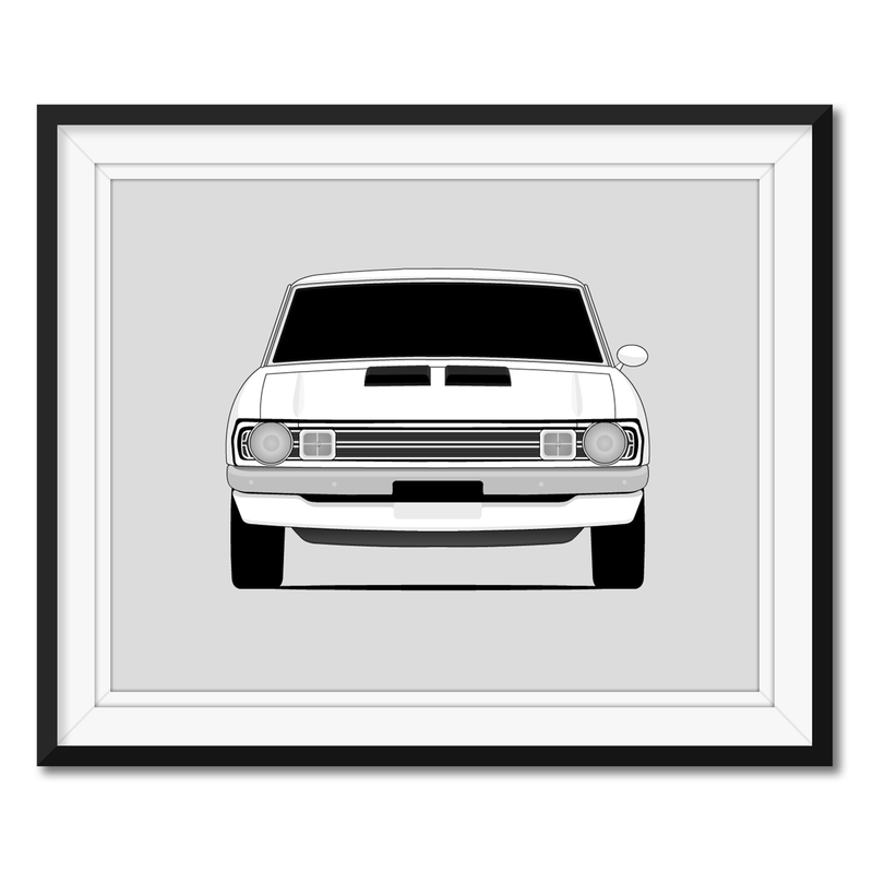Dodge Dart Demon 1972 Poster