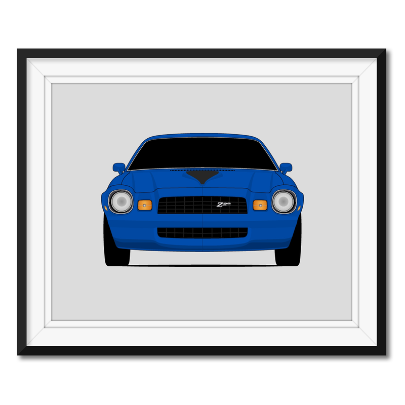 Chevy Camaro Z28 (1978-1981) Gen 2 Poster