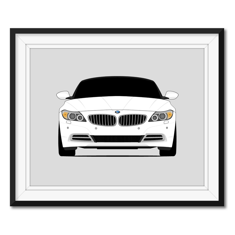 BMW Z4 E89 (2009-2016) Poster