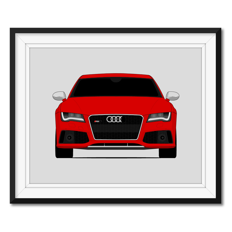 Audi RS7 (2014-2017) Poster
