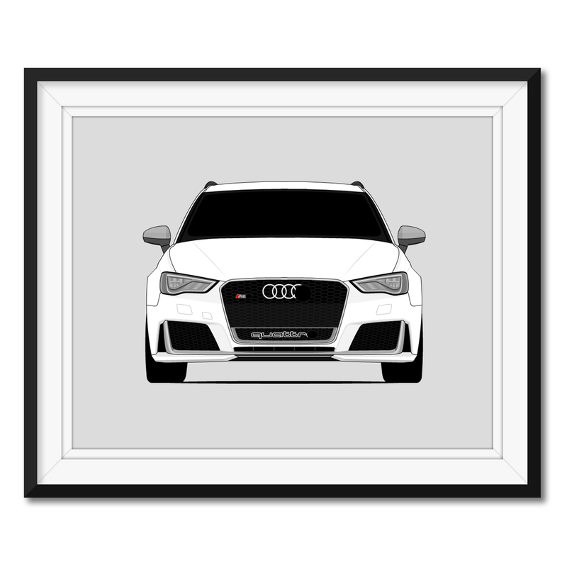 Audi RS3 (2015-2016) Poster