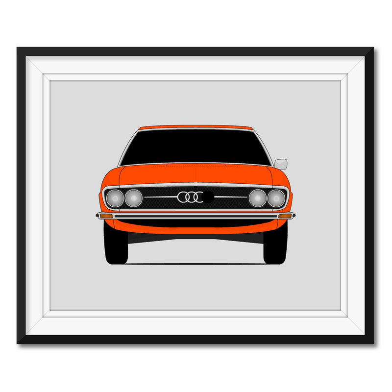 Audi 100 Coupe C1 (1969-1976) Poster
