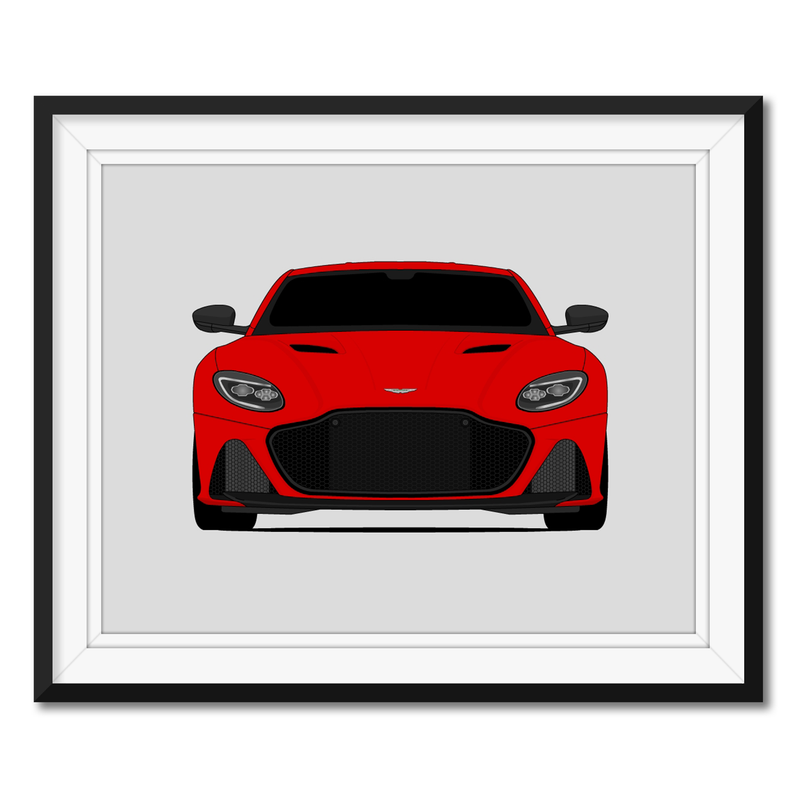 Aston Martin DBS Superleggera (2018-Present) Poster
