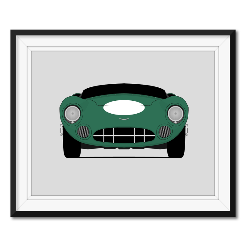 Aston Martin DBR1 (1956-1959) Poster