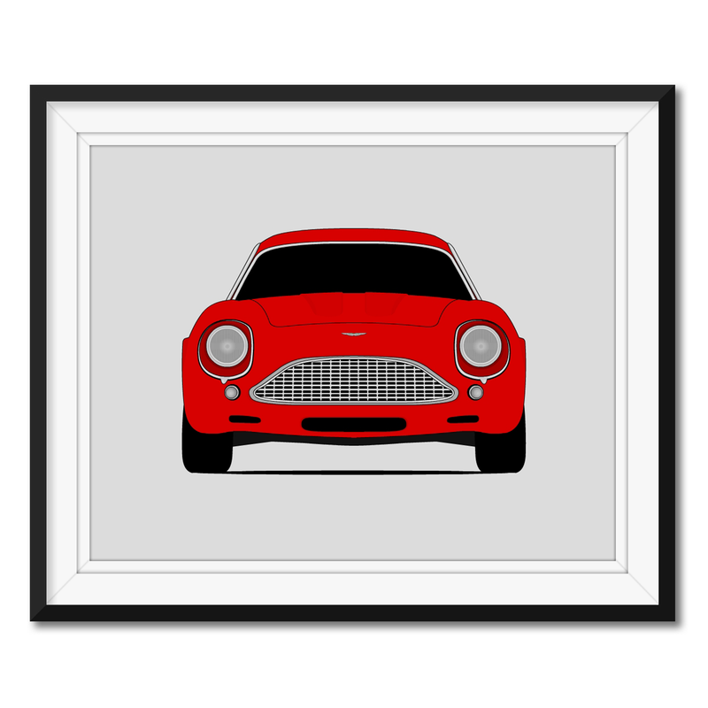 Aston Martin DB4 GT Zagato (1960-1963) Poster