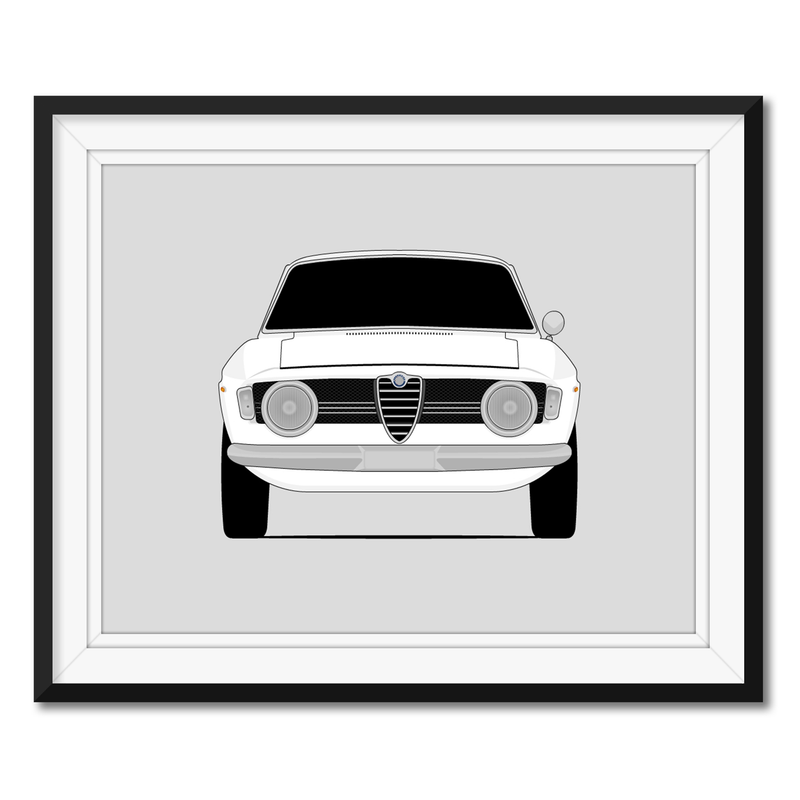Alfa Romeo Giulia Sprint GT Veloce 105 (1965-1968) Poster