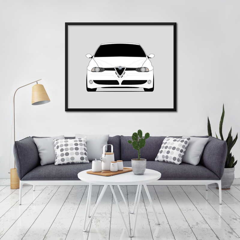 Alfa Romeo 156 GTA (2001-2005) Poster