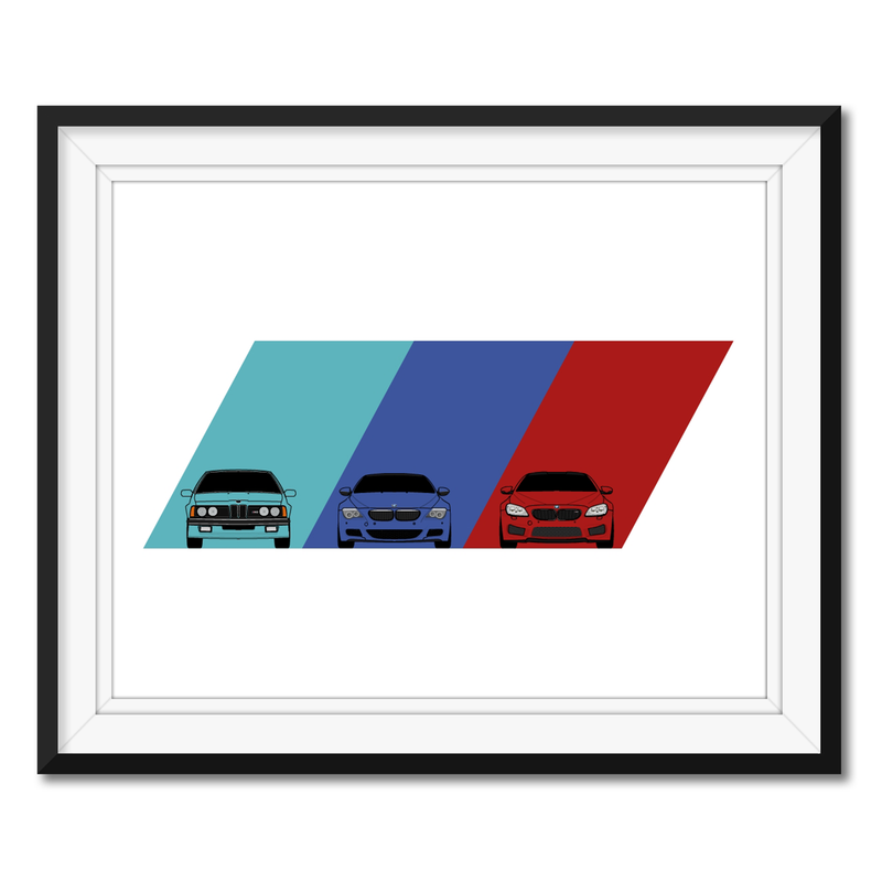 BMW M6 E24 E63 F13 M Power Generations