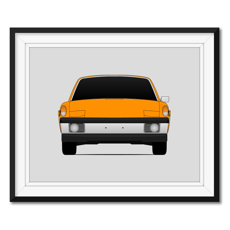 Porsche 914 (1969-1976) Poster