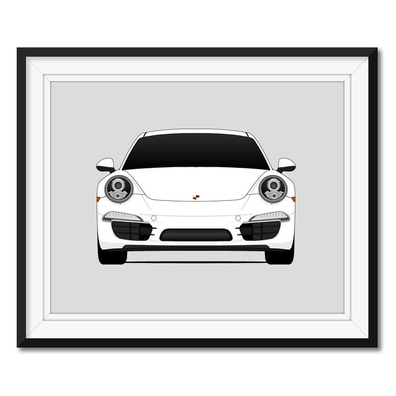Porsche 911 Carrera (2012-2016) 991.1 Poster