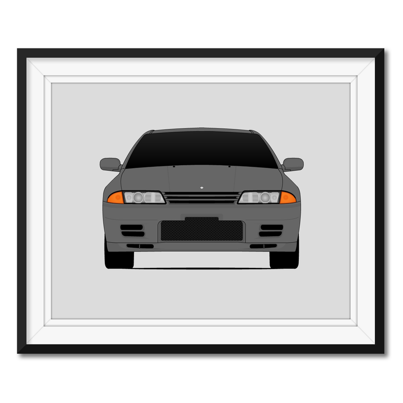 Nissan Skyline GT-R R32 (1989-1994) Poster