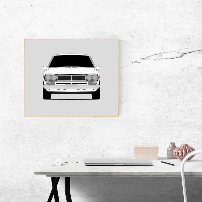 Nissan Skyline GT-R KPGC10 (1969-1972) Poster