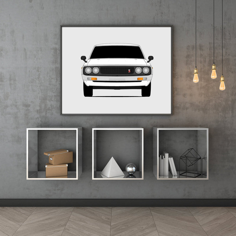 Nissan Skyline GT-R KPGC110 1973 Poster
